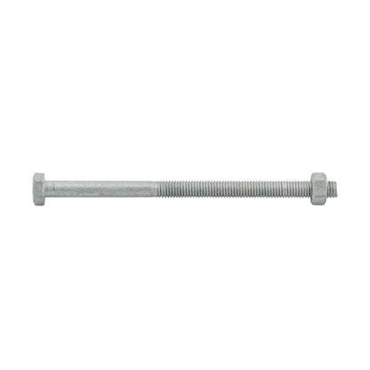 Zenith Hot Dip Galvanised Hex Head Bolts - M8 x 150mm - 25 Pack