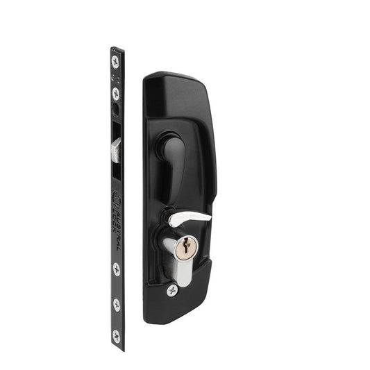 Gainsborough Security Deadlock - 45mm - Black - Anti-Lift Pin