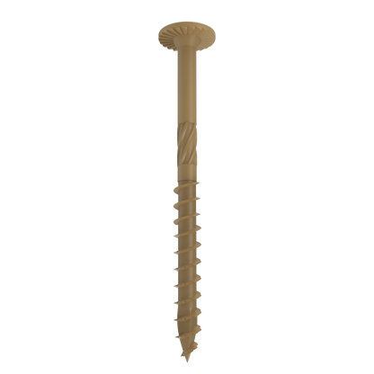 Bremick Xtp Construction Screw - 18g x 75mm - Tan - 25 Pack