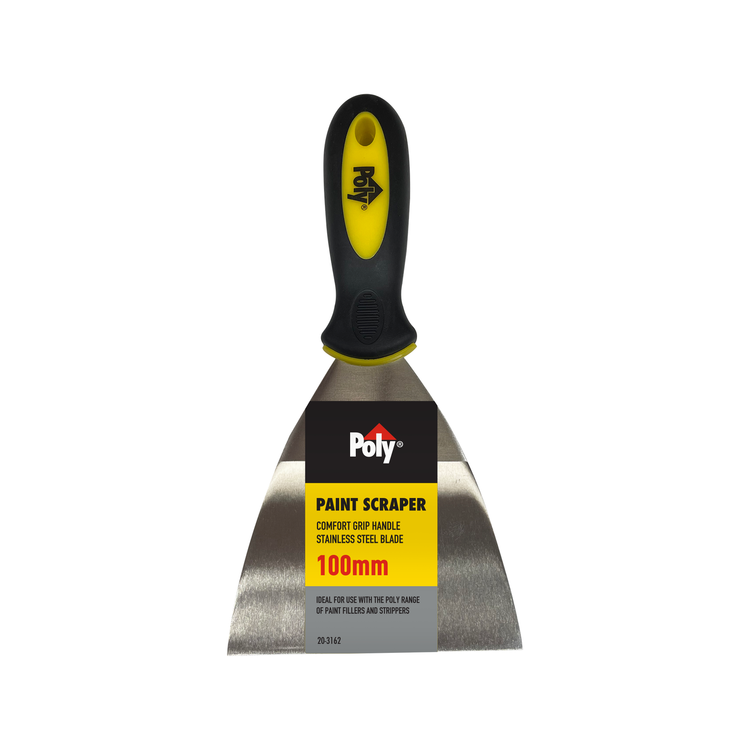 Poly Paint Scraper - 100mm
