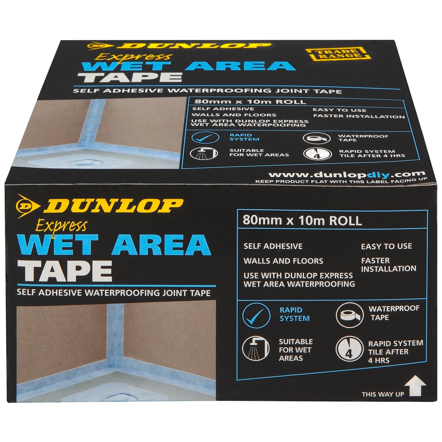 Dunlop Waterproofing Tape - 10m