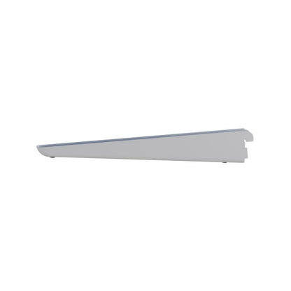 Flexi Storage 320mm White Double Slot Bracket Steel Easy Install