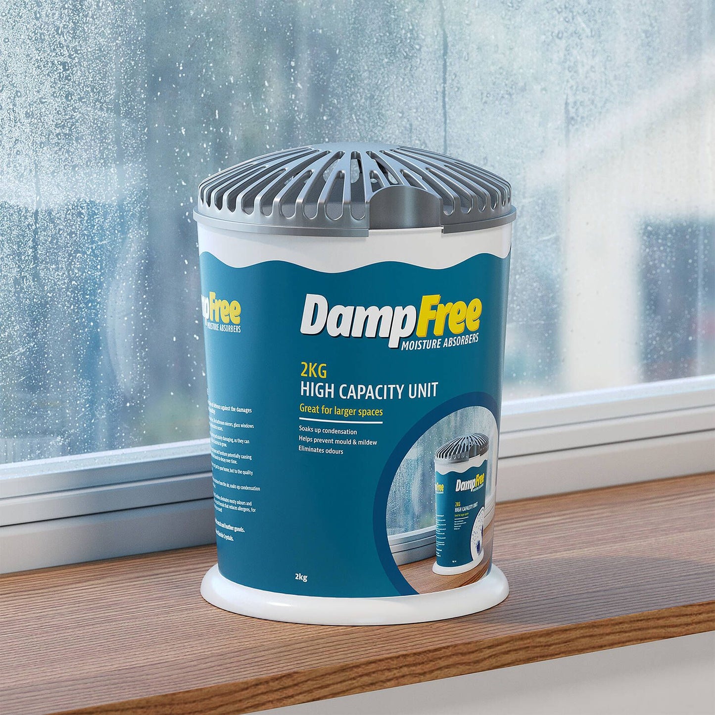 DampFree High Capacity Moisture Absorber Unit - 210 x 290mm