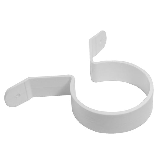 Icon Plastics PVC Downpipe Round Clip - 65mm