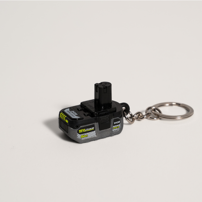 Ryobi Mini S Battery Keyring - 21 x 41 x 27mm