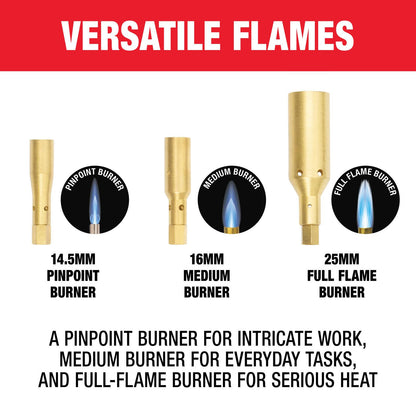 Handyman Burner Kit - 5 Piece - 45 x 190 x 80mm