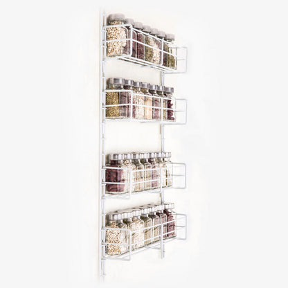 Practa Solutions White Adjustable Spice Rack - 600mm