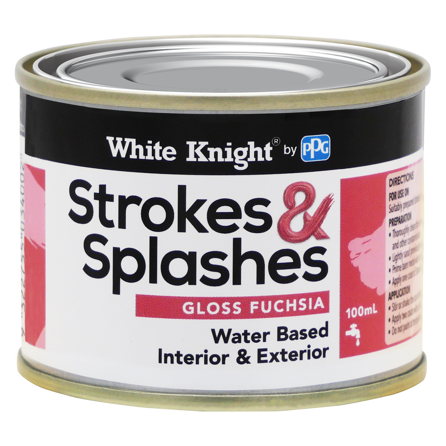 White Knight Strokes and Splashes - 100ml