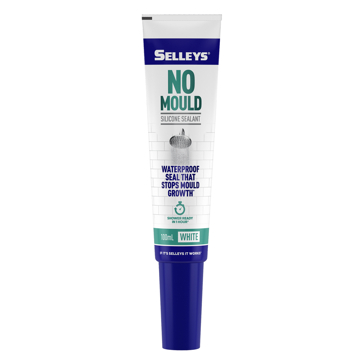 Selleys No Mould Resistant Silicone Sealant - 100ml - White