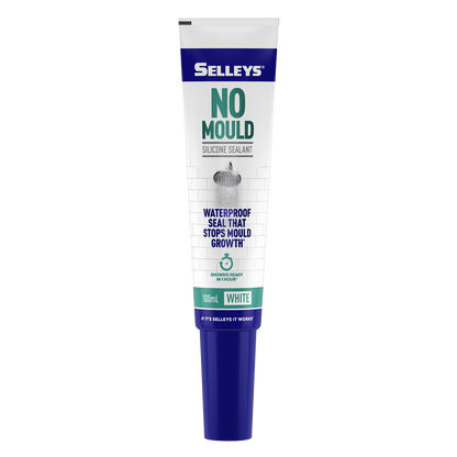 Selleys No Mould Resistant Silicone Sealant - 100ml - White
