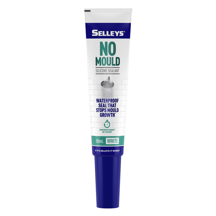 Selleys No Mould Resistant Silicone Sealant 100ml - White