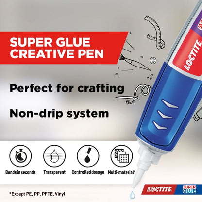 Loctite Super Glue Creative Pen - 4g