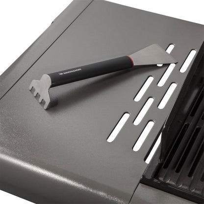 Matador Stainless Steel BBQ Scraper - 430 Stainless Steel - Ergonomic Handle