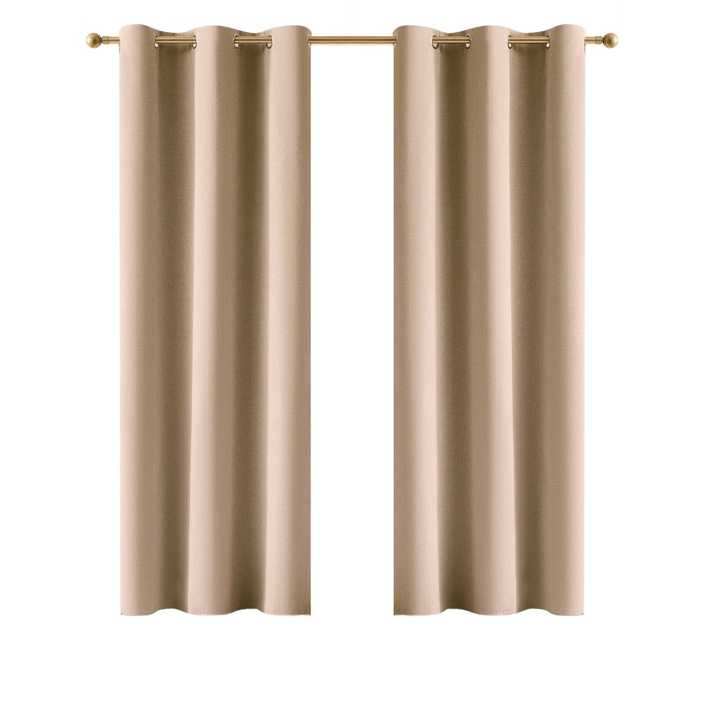 Claremont Ori Eyelet Blockout Curtain - 120 x 223cm - Natural