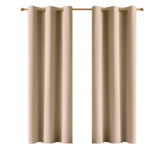 Claremont Ori Eyelet Blockout Curtain - 120 x 223cm - Natural