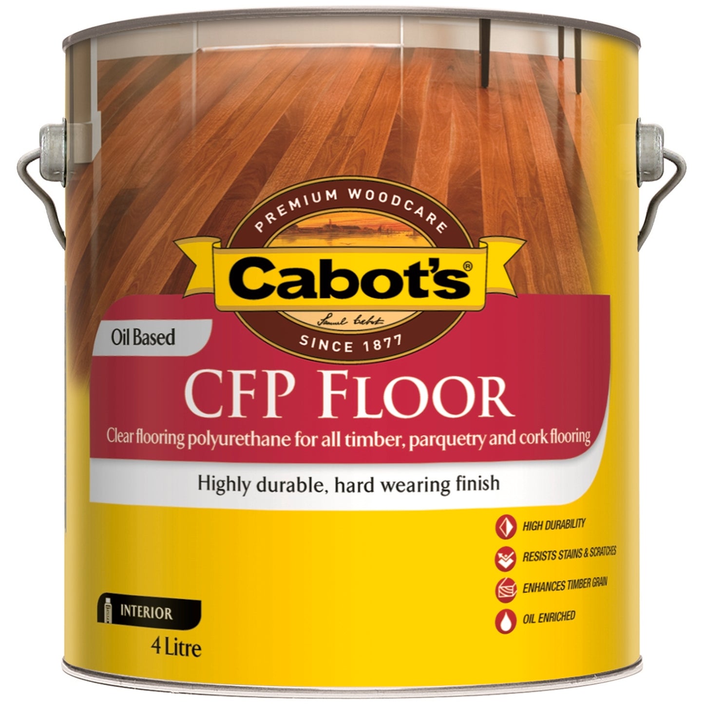 Cabot's CFP Floor Polyurethane - 4L