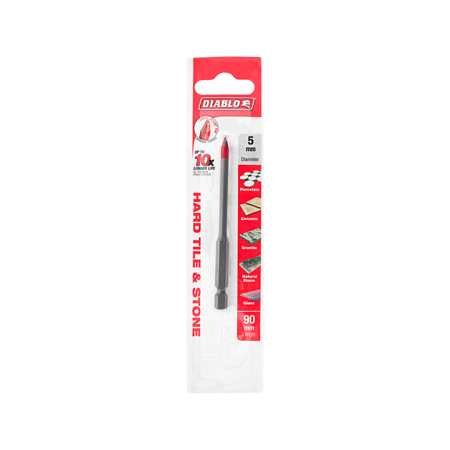 Diablo Ceramic Speedemon Drill Bit - 5 x 90mm