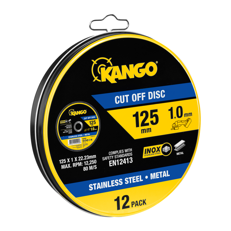 Kango 125mm Metal Cut Off Discs 12 Pack