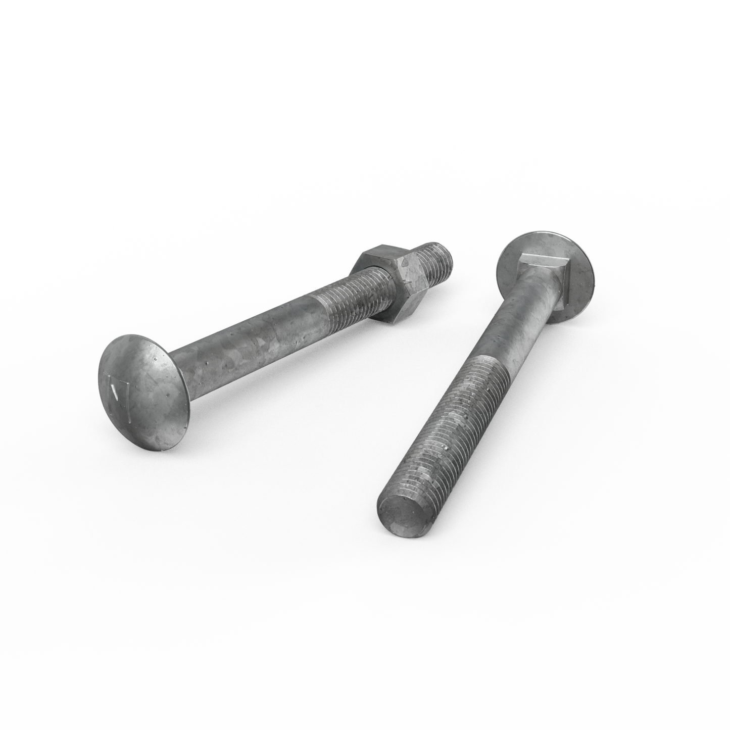 Zenith Hot Dip Galvanised Cup Head Bolts - M12 x 120mm