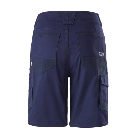 Hard Yakka Women's Raptor Mid Shorts - Size 8 - Navy