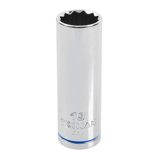 Trojan Deep Socket - 19mm - 1/2" Drive