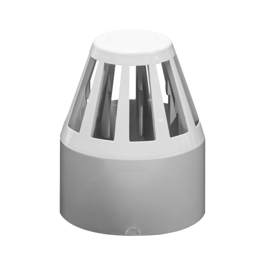 Holman 50mm PVC DWV Plain Vent Cowl