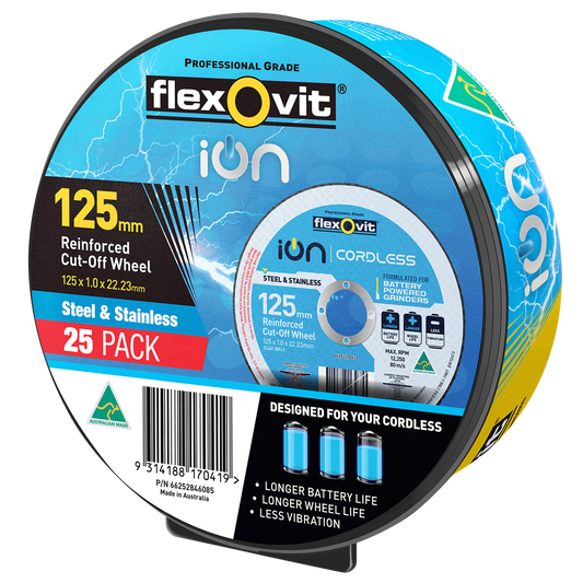 Flexovit Cut Off Wheel - 125mm - 25 Pack