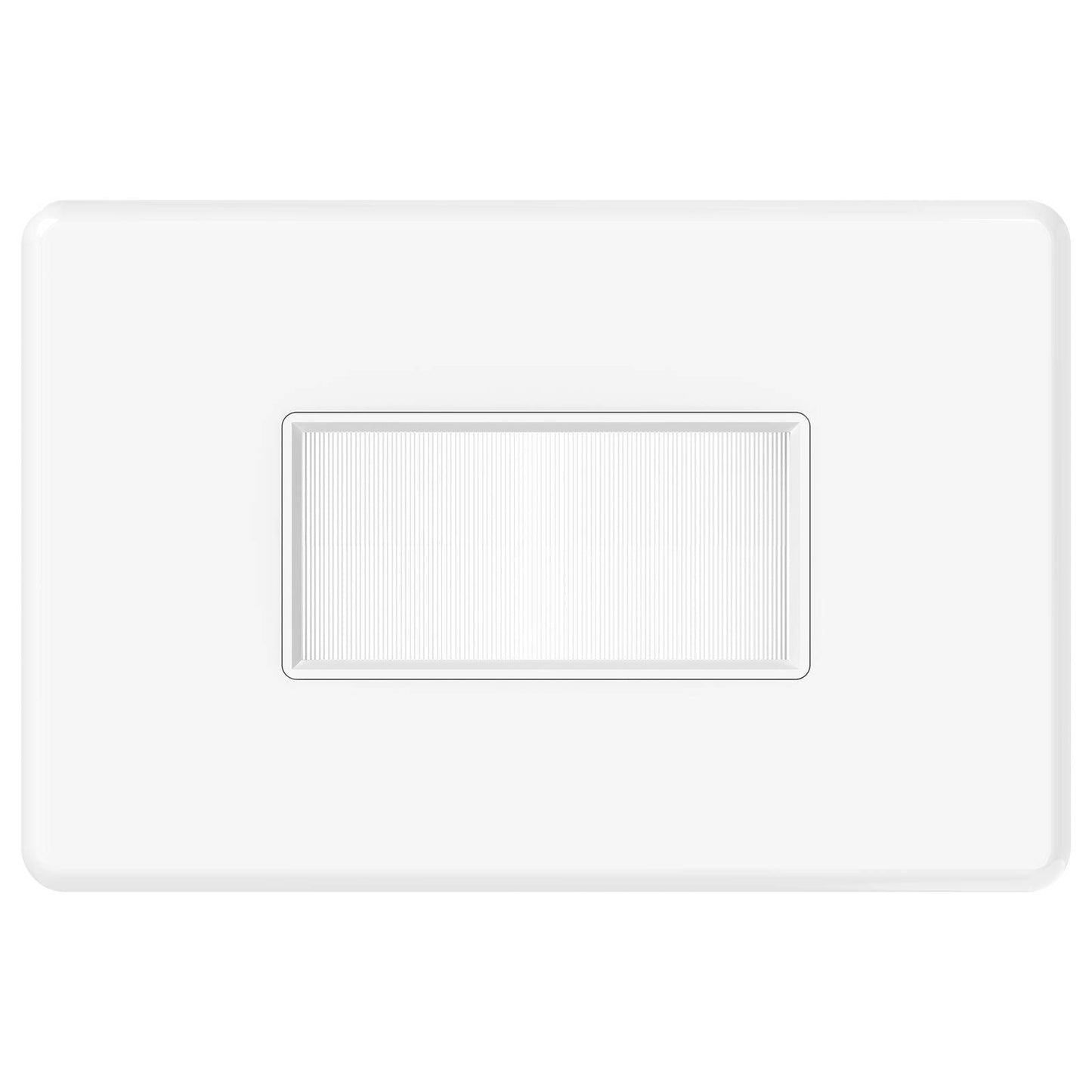 Deta S Line Brush Plate - 75 x 4.3mm - White