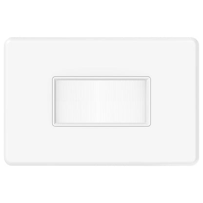 Deta S Line Brush Plate - 75 x 4.3mm - White