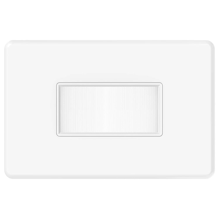 Deta S Line Brush Plate White