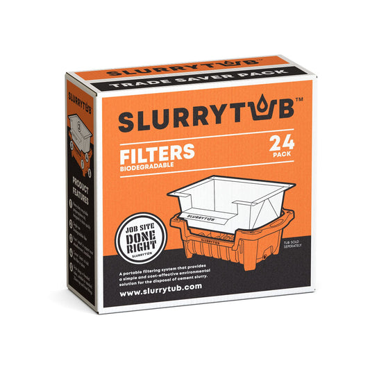 Slurrytub Cement Washout Filter - 24 Pack