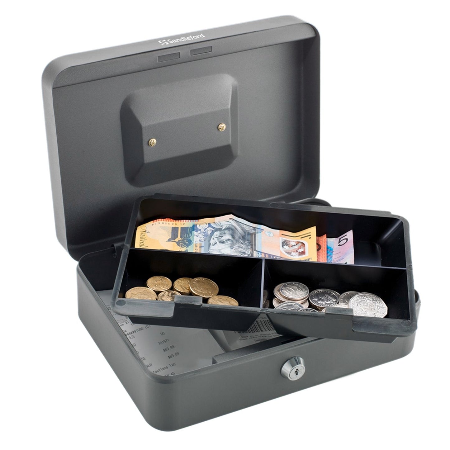 Sandleford Cash Box Large - 250mm - Black