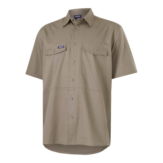 Citeco XL Khaki Short Sleeve Shirt