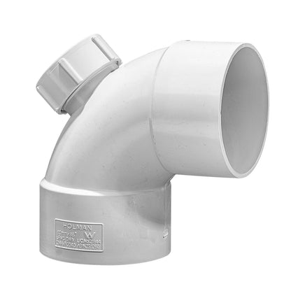 Holman PVC DWV I/O Bend - 65mm - 88° - Grey