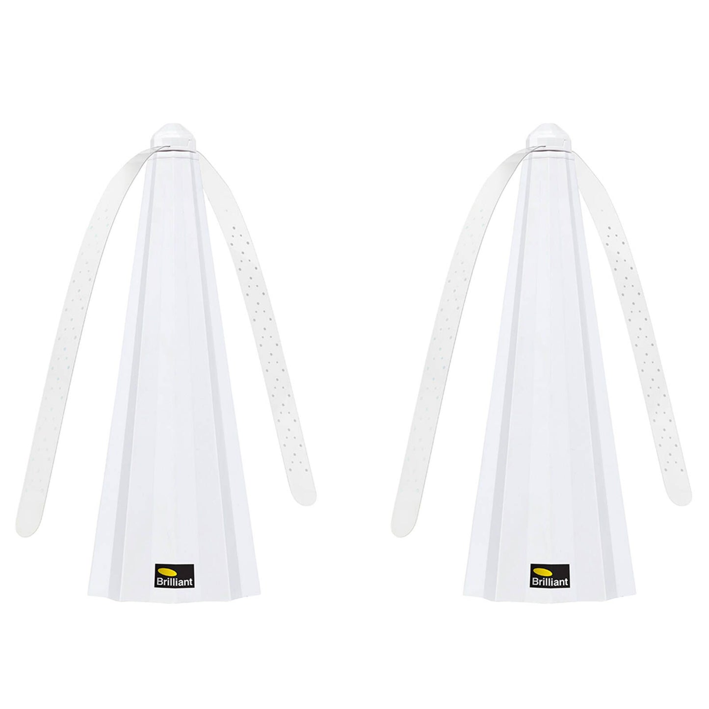 Brilliant White No Fly Zone Fly Repellent Fan - 92 x 242mm - 2 Pack