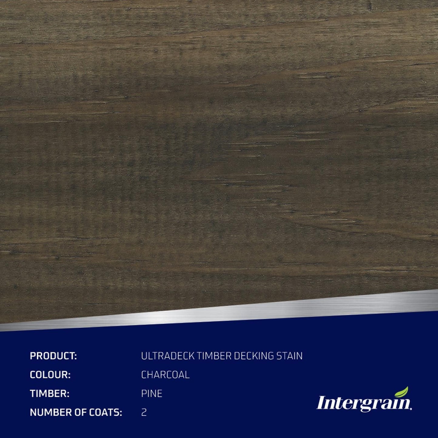 Intergrain Charcoal NaturalStain - 4L