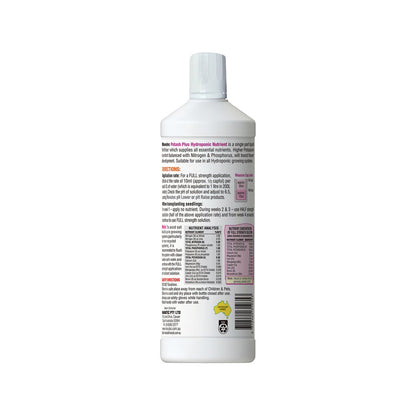 Manutec Hydroponic Potash Plus - 1L - Liquid Fertiliser - Flower Boost