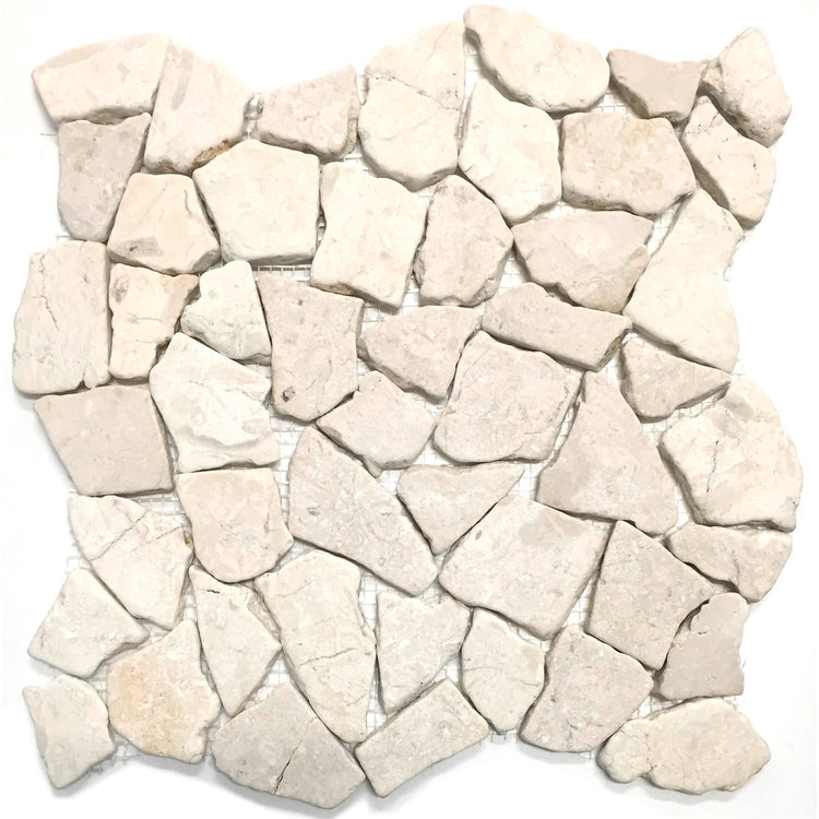decor8 Crazypave Java Marble Tile - 300x300x10mm