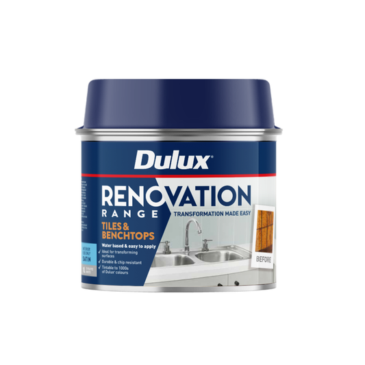 Dulux 1L White Satin Renovation Range Tiles and Benchtops - 1L - White