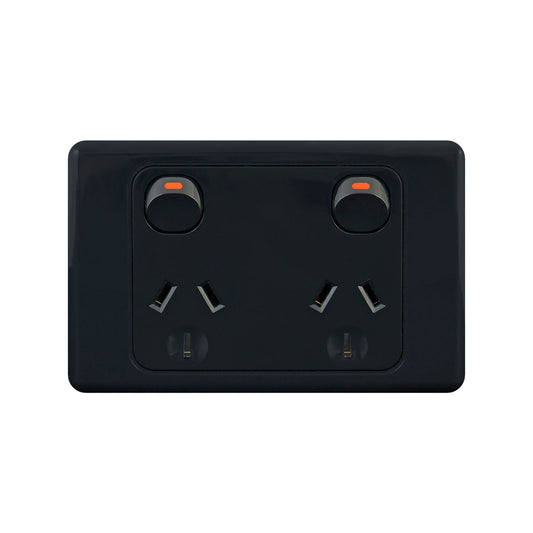 Deta Double Power Point - Black