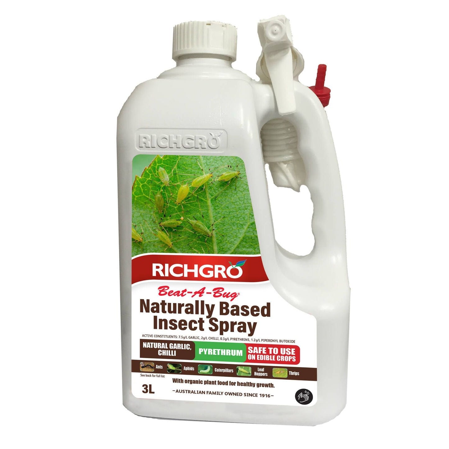 Richgro Beat-A-Bug Naturally Based Insect Spray 3L