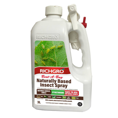 Richgro Beat-A-Bug Naturally Based Insect Spray 3L