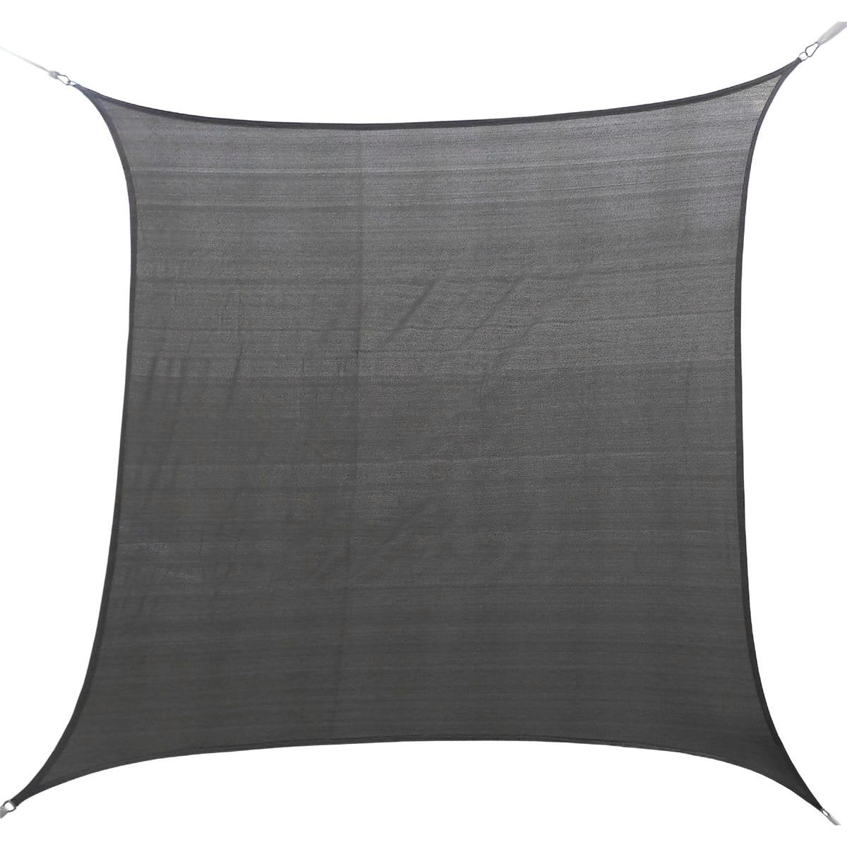 Marquee Shade Sail 3 x 3m Charcoal HDPE Weather Resistant UV Block