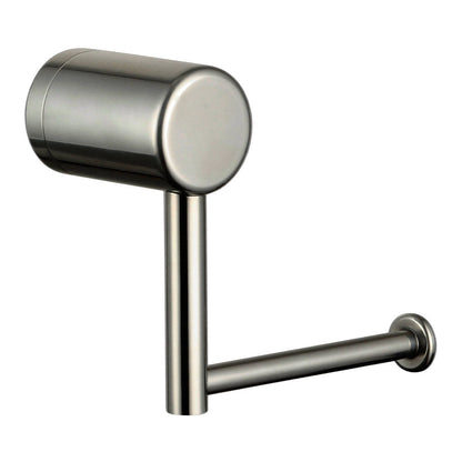 Evekare Heavy Duty Toilet Roll Holder - Brushed Nickel
