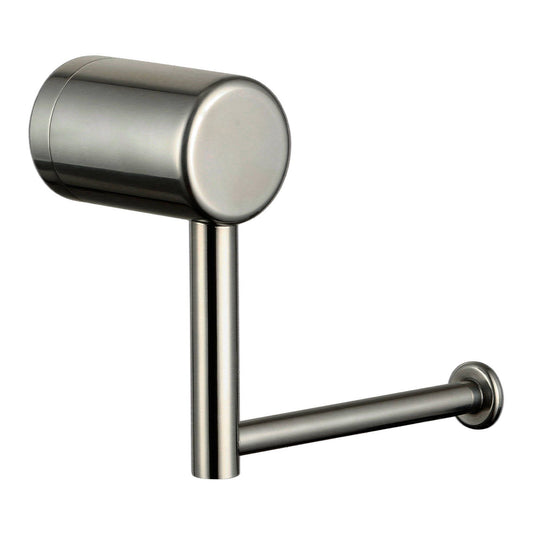 Evekare Heavy Duty Toilet Roll Holder - Brushed Nickel
