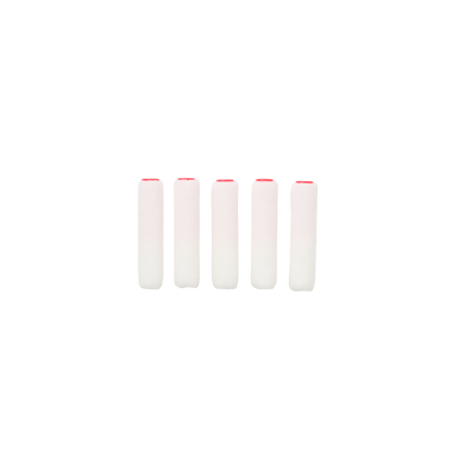 Monarch Mini Rollers Red 100mm 5 Pack