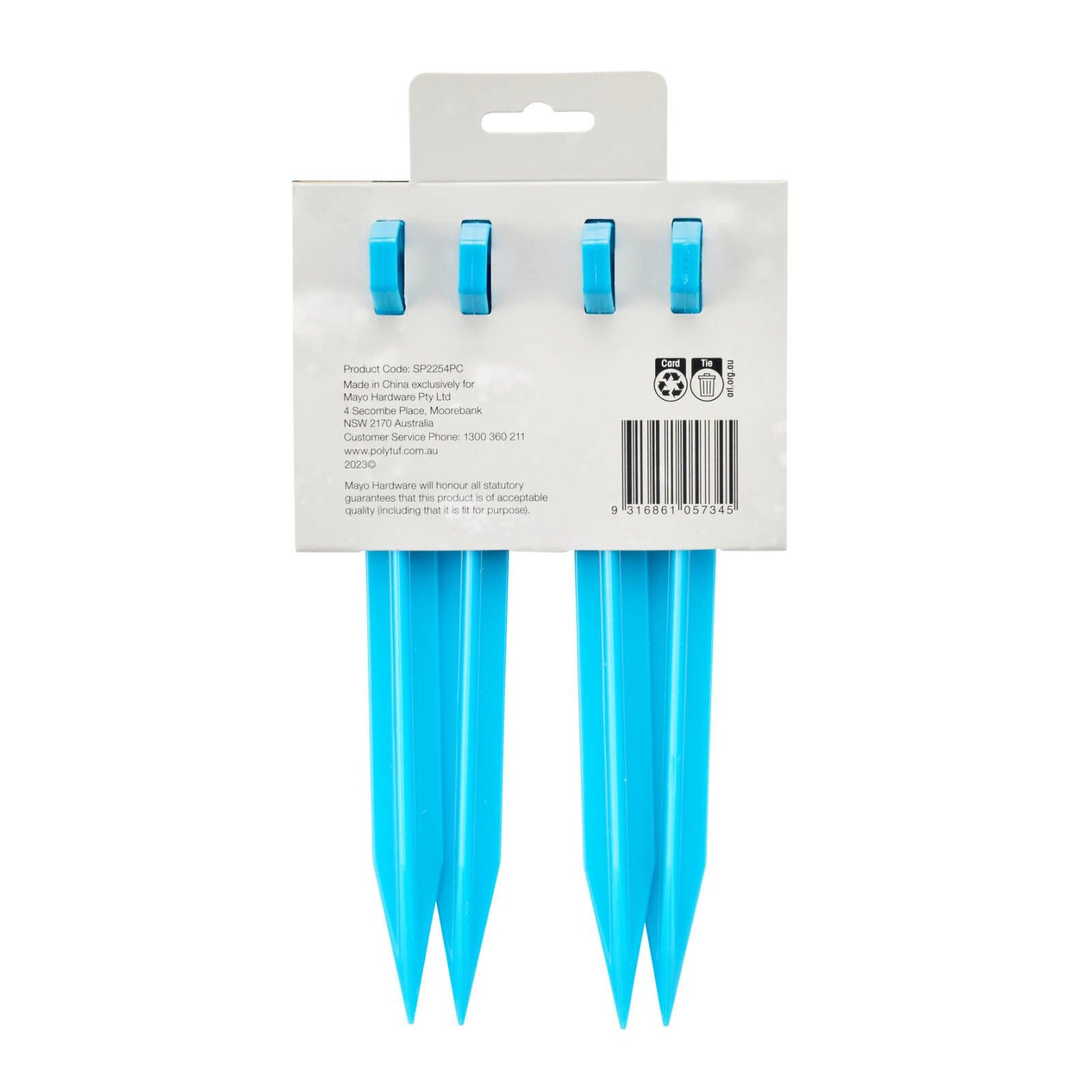 Polytuf Sand Peg - 225mm - 4 Pack