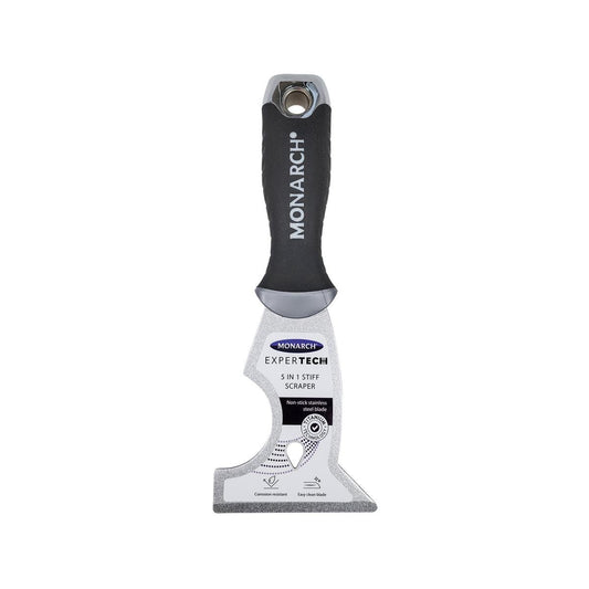 Monarch Expertech 5 in 1 Scraper - 75mm - Stainless Steel - Heavy Duty
