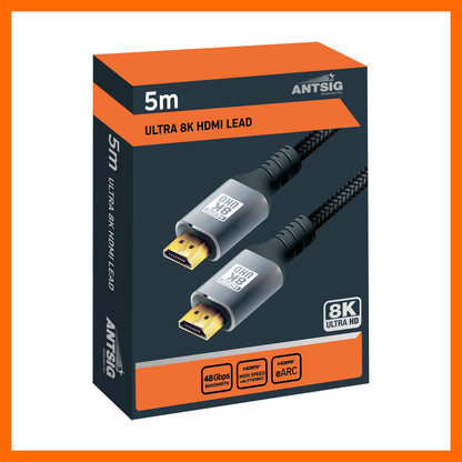 Antsig Ultra 8K HDMI Lead - 5m