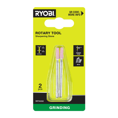 Ryobi Rotary Sharpening Stones - 4mm - 2 Piece